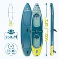 Kayak/SUP ibrido AQUASTIC Raglan 13'2" verde 20