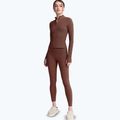 Maglia donna a manica lunga JOYINME Motion LS 1/4 Zip castagna 2