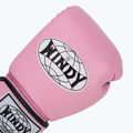 WINDY Guanti da boxe classici in pelle sintetica rosa 5