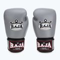 RAJA BOXING Guanti da boxe singoli standard in vera pelle grigi 2