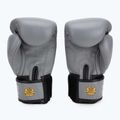 RAJA BOXING Guanti da boxe singoli standard in vera pelle grigi 3