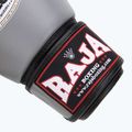 RAJA BOXING Guanti da boxe singoli standard in vera pelle grigi 6