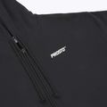 PROSTO Uomo Felpa con cappuccio Logo Zip nero 3