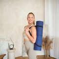 Tappetino da yoga HMS YM10 8 mm blu scuro 13