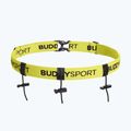 Fascia da braccio BuddySwim con numero di gara giallo