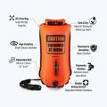 BuddySwim CSW Dry Bag boa di assicurazione 28 l arancione 2