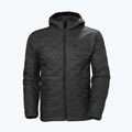 Giacca ibrida Helly Hansen Lifaloft Insulator da uomo con cappuccio nero opaco 5