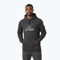 Felpa con cappuccio Helly Hansen Nord Graphic Uomo ebano