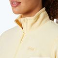 Felpa Helly Hansen Daybreaker donna giallo crema 3