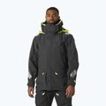 Helly Hansen Skagen Offshore, giacca da pioggia da uomo, ebano