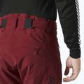 Pantaloni da sci da uomo Helly Hansen Alpha Lifaloft mars red 4
