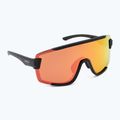 Occhiali da sole Smith Wildcat nero opaco/rosso cromapop a specchio 2