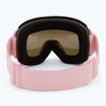 Bliz Rave opaco polvere rosa/marrone rosa multi occhiali da sci 3