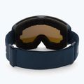 Occhiali da sci Bliz Spark blu scuro/marrone/blu 3