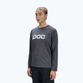 Maglia ciclismo a maniche lunghe da donna POC Reform Enduro Jersey sylvanite grey