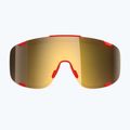 Occhiali da sole POC Devour prismane red/clarity road/partly sunny gold 2