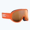 Maschera da sci per bambini POC POCito Retina Jr S2 fluorescent orange/partly sunny light orange 5