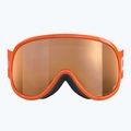 Maschera da sci per bambini POC POCito Retina Jr S2 fluorescent orange/partly sunny light orange 7