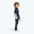 Didriksons Monte Half Button felpa in pile da bambino blu nuvola 4
