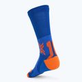 Calzini X-Socks Run Perform Warm Crew twyce blu/arancio 2