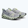 Scarpe da trail running On Cloudsurfer da donna, frost/lima 8