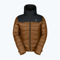 SCOTT Uomo Insuloft Warm giacca isolata nero/pane marrone