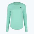 Maglia a maniche lunghe da corsa donna SCOTT Endurance Tech miami green