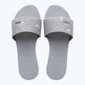 Ciabatte donna Havaianas You Malta Metallic grigio ghiaccio 11