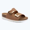Ciabatte da donna Scholl Montery 2 Straps Ad Med cognac