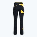 Pantaloni da arrampicata La Sportiva da uomo Talus nero/giallo 2