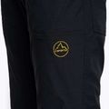 Pantaloni da arrampicata La Sportiva da uomo Talus nero/giallo 4