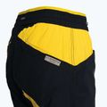Pantaloni da arrampicata La Sportiva da uomo Talus nero/giallo 5