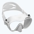 Maschera subacquea Cressi F1 bianca 6