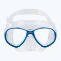 Maschera subacquea Cressi Perla trasparente/blu per bambini 2
