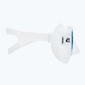 Maschera subacquea Cressi Perla trasparente/blu per bambini 3
