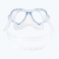 Maschera subacquea Cressi Perla trasparente/blu per bambini 5