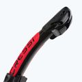 Snorkel Cressi Itaca Ultra Dry nero/rosso 3