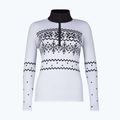Felpa termica da donna Newland Groenlandia Half Zip bianco/nero 5
