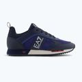 EA7 Emporio Armani Nero & Bianco Scarpe scamosciate sky captain / deep cobal / mineral 8
