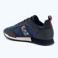 EA7 Emporio Armani Nero & Bianco Scarpe scamosciate sky captain / deep cobal / mineral 3