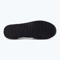 EA7 Emporio Armani Nero e Bianco in pelle scamosciata triplo nero micropunch scarpe 4