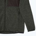 Pile da uomo CMP 35H3907 Melange lavorato a maglia forest melange/black/ferrari red 3