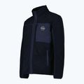 Giacca uomo CMP 35P3877 Teddy Highloft black/blue 3
