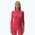 Maglia termica da donna UYN Elevation Biomorph LS Turtle Neck pink yarrow