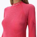 Maglia termica da donna UYN Elevation Biomorph LS Turtle Neck pink yarrow 5