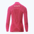 Maglia termica da donna UYN Elevation Biomorph LS Turtle Neck pink yarrow 8
