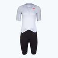 Body da ciclismo da donna Castelli Free Sanremo 3 SS in white/black