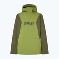 Giacca da snowboard Oakley TNP TBT Insulated Anorak da uomo, nuova, spazzola scura/ferno 5