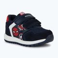 Geox Alben nylon navy / rosso scarpe da bambino 8