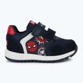 Geox Alben nylon navy / rosso scarpe da bambino 9